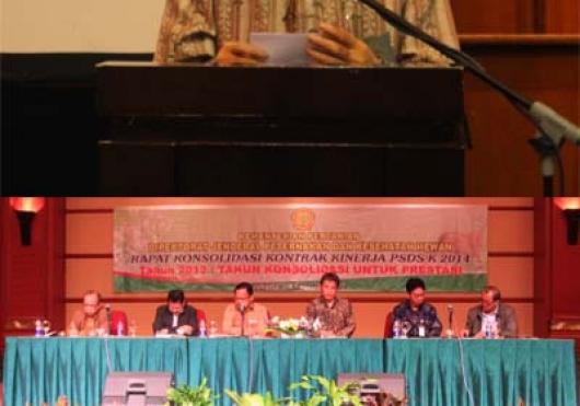 Rapat Konsolidasi Kontrak Kinerja PSDS/K 2014 Direktorat Jenderal Peternakan dan Kesehatan Hewan Kementerian Pertanian Tahun 2012